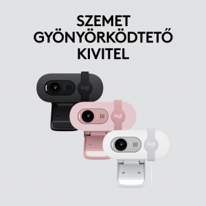 Logitech Brio 100 Full HD webkamera rózsaszín (960-001623)
